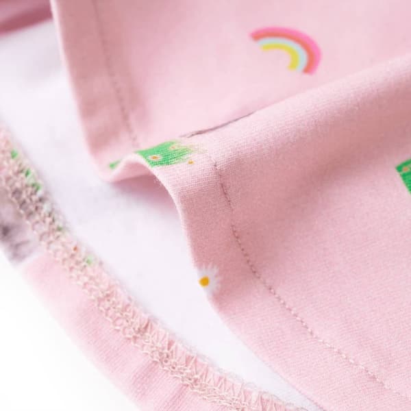 vidaXL Barneshorts med snor lyserosa 104