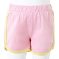 Miniatyrbilde 8 av 8: vidaXL Barneshorts med trim knallrosa 92