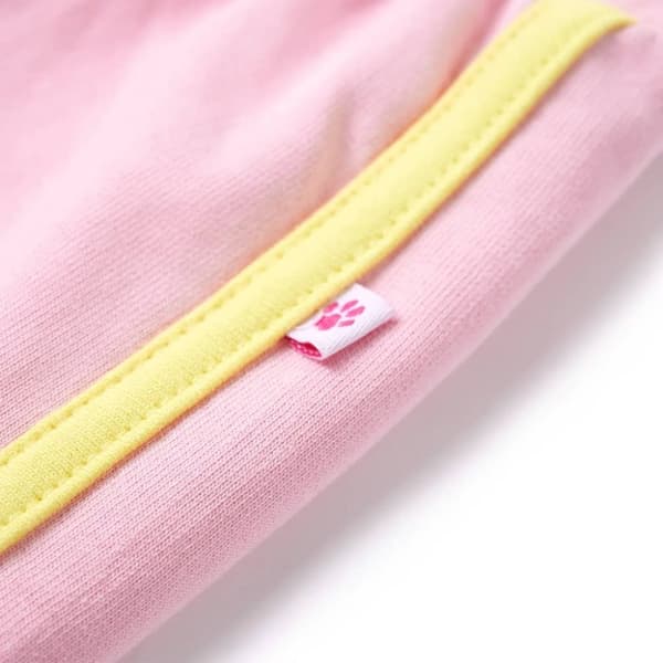vidaXL Barneshorts med trim knallrosa 116