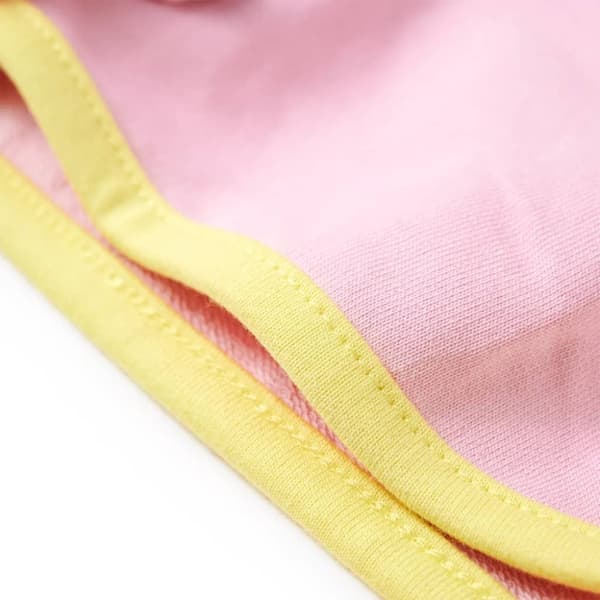 vidaXL Barneshorts med trim knallrosa 116