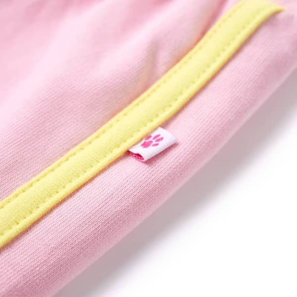 vidaXL Barneshorts med trim knallrosa 140