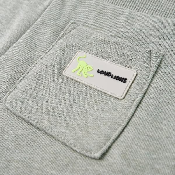 vidaXL Barneshorts med snor lysekaki melert 104