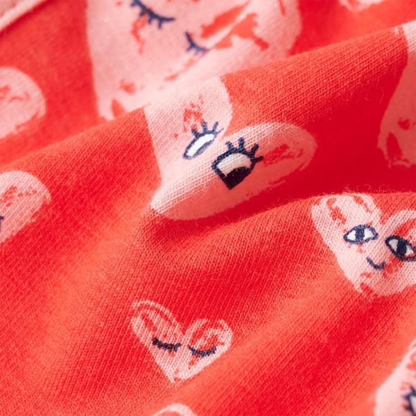 vidaXL Barneshorts med snor rød 140