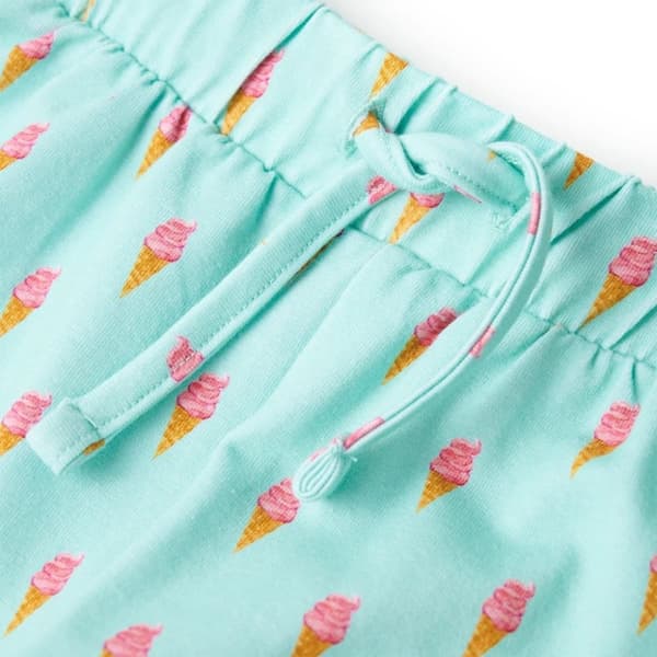 vidaXL Shorts til børn str. 128 med snor mintgrøn