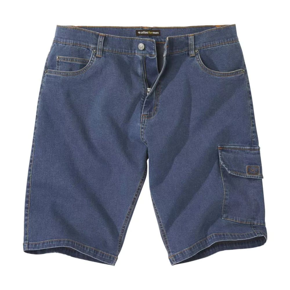Atlas For Men Denim Cargo Shorts för män CDON