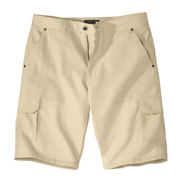 Atlas For Men Lättviktiga Cargo Shorts för män Beige 42R