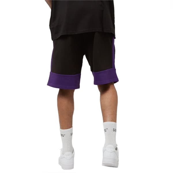 New Era NBA Colour Block Short Lakers 60416375, Mand, Shorts, Sort