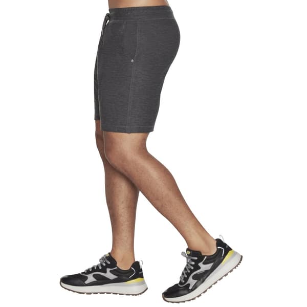 Skechers Skech-Knits Ultra GO Lite 7 Inch Short MSH108-BKCC, Mand, Shorts, Grå