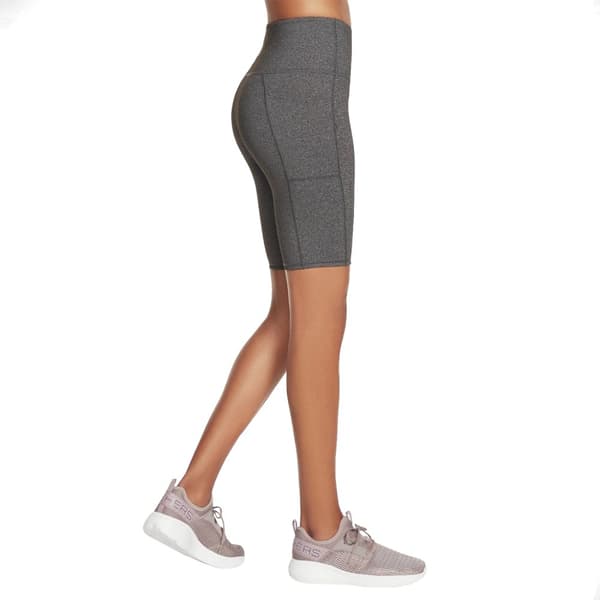 Skechers Go Walk High Waisted Bike Short W3SH53-GYS, Kvinna, Shorts, Grå