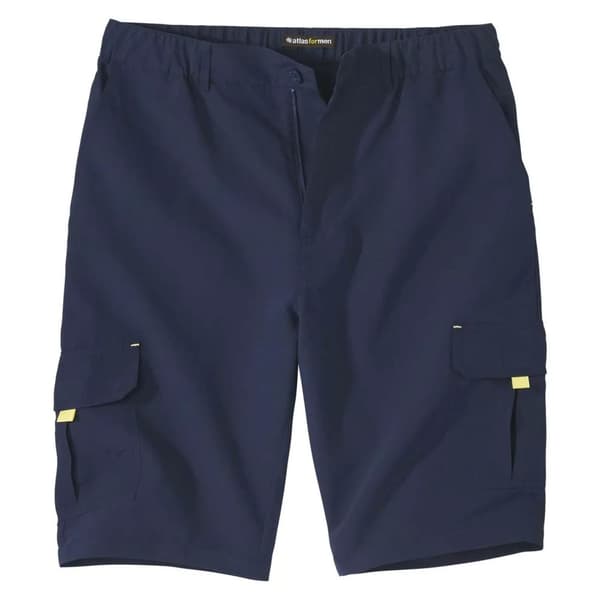 Atlas For Men Cargo Shorts i mikrofiber för män Navy L