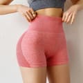Miniatyrbild 8 av 9: Svarta Fitness shorts med hög midja