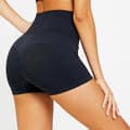 Miniatyrbild 2 av 6: Svarta Fitness shorts med hög midja