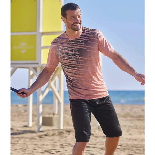 Atlas For Men Mens Sporty Elasticated Waist Shorts