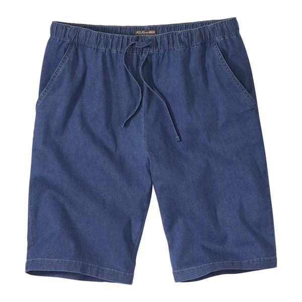 Atlas For Men Denim casual shorts för män Blue XL