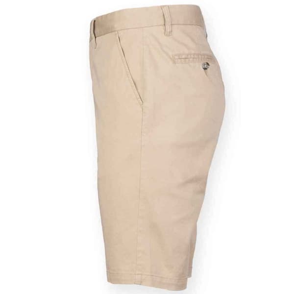 Front Row Mens Chino Stretch Shorts