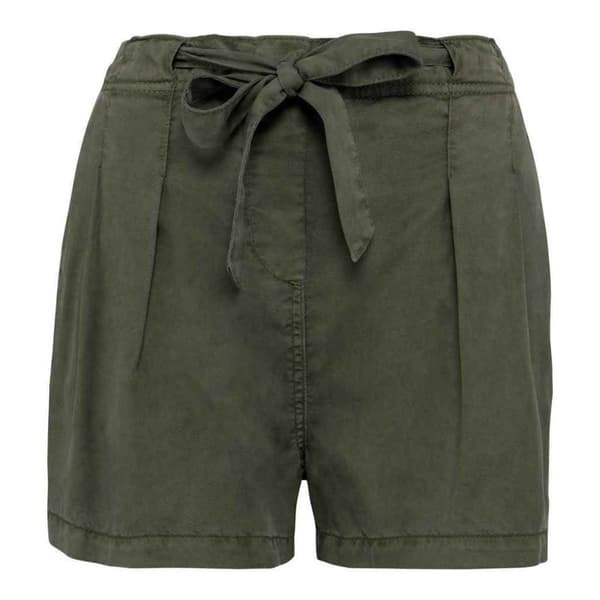Native Spirit Womens/Ladies Tencel Faded Washed Shorts