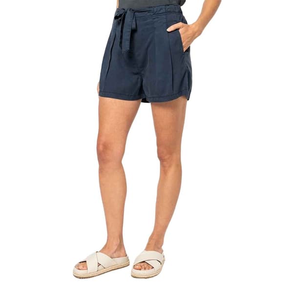 Native Spirit Womens/Ladies Tencel Faded Washed Shorts