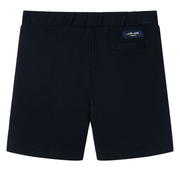 vidaXL Barneshorts med snor marineblå 140