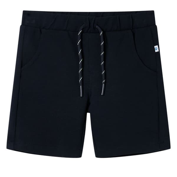 vidaXL Barneshorts med snor marineblå 140