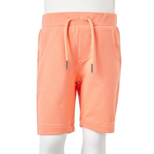 vidaXL Barneshorts med snor neonoransje 116