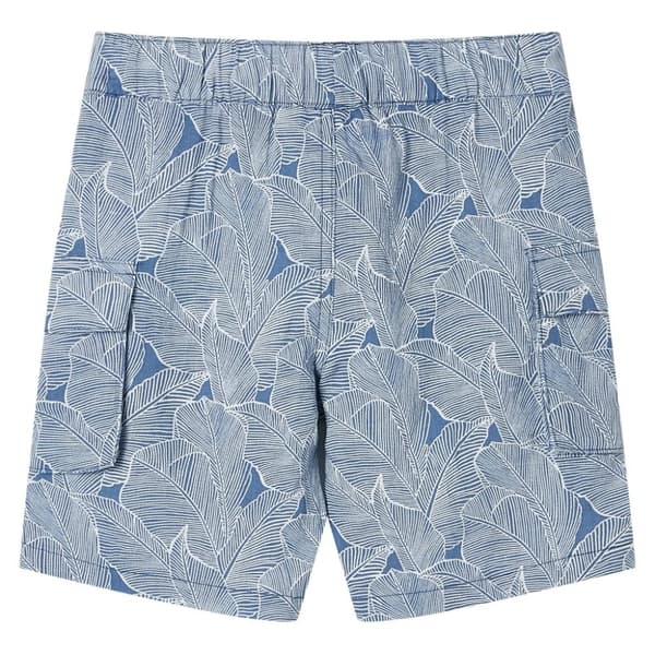 vidaXL Barneshorts med snor mørkeblå 104