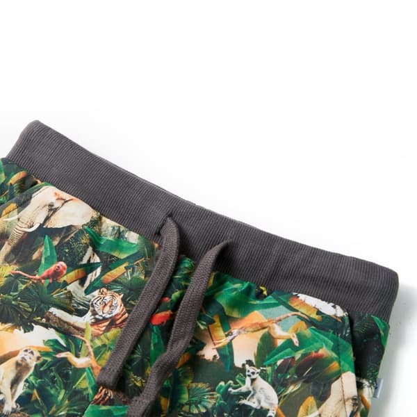 vidaXL Barnshorts med snöre blek petrolblå 140