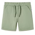 Miniatyrbillede 1 af 8: vidaXL Shorts til børn str. 92 med snøre lys kakifarve