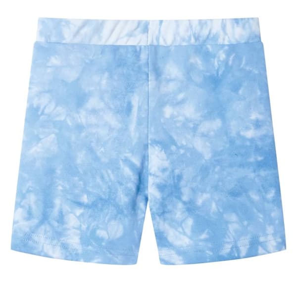 vidaXL Barneshorts med snor myk blå 116