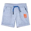 Miniatyrbild 1 av 8: vidaXL Barnshorts med snöre blå melange 128