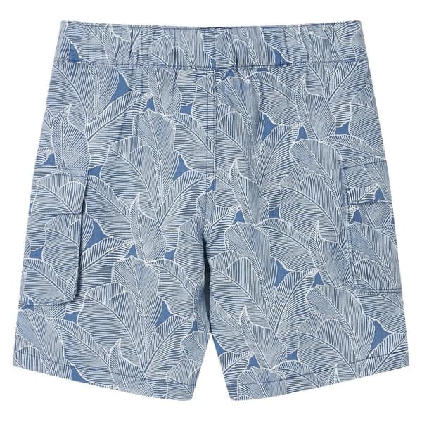 vidaXL Barneshorts med snor mørkeblå 128