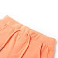 Miniatyrbilde 3 av 8: vidaXL Barneshorts med snor neonoransje 128