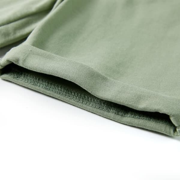 vidaXL Barneshorts med snor lysekaki 104