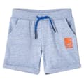 Miniatyrbilde 1 av 8: vidaXL Barneshorts med snor blå melert 116