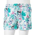 Miniatyrbilde 8 av 8: vidaXL Barneshorts med snor ecru og mørkemynte 140