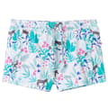 Miniatyrbilde 1 av 8: vidaXL Barneshorts med snor ecru og mørkemynte 140