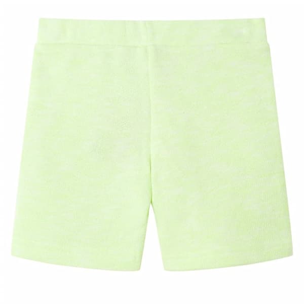 vidaXL Barnshorts med snöre neongul 116