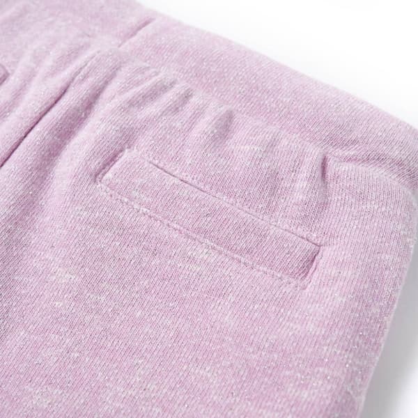 vidaXL Barneshorts med snor blandet lilla 128