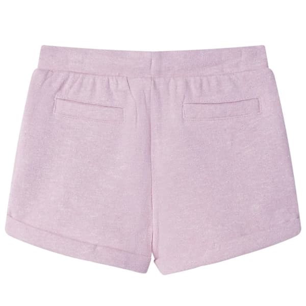 vidaXL Barneshorts med snor blandet lilla 128