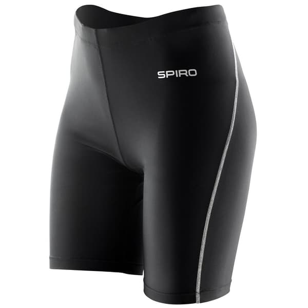 Spiro Womens/Ladies Bodyfit Base Layer Shorts