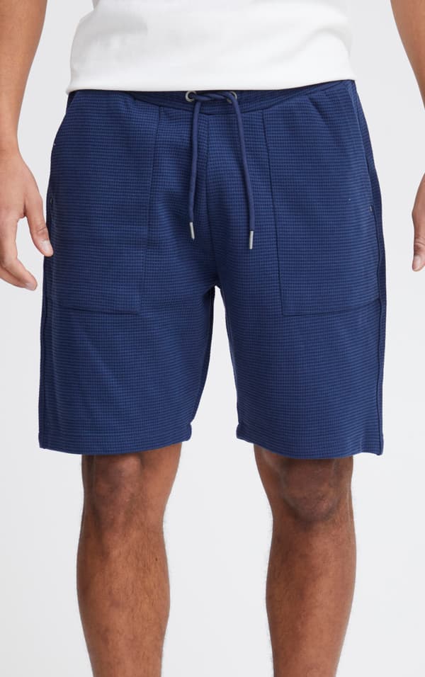 Blend - Sweatshorts 20716750 Våfflade
