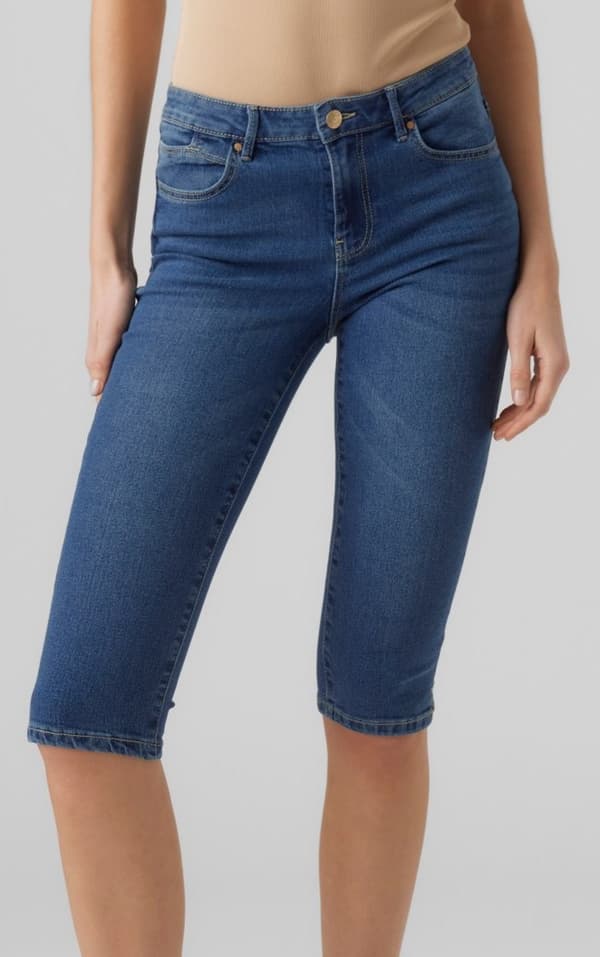 Vero Moda - vmJune MR Knickers Mellanblå S