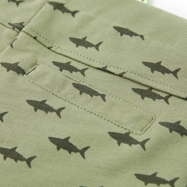 vidaXL Lasten shortsit kiristysnyörillä vaalea khaki 140