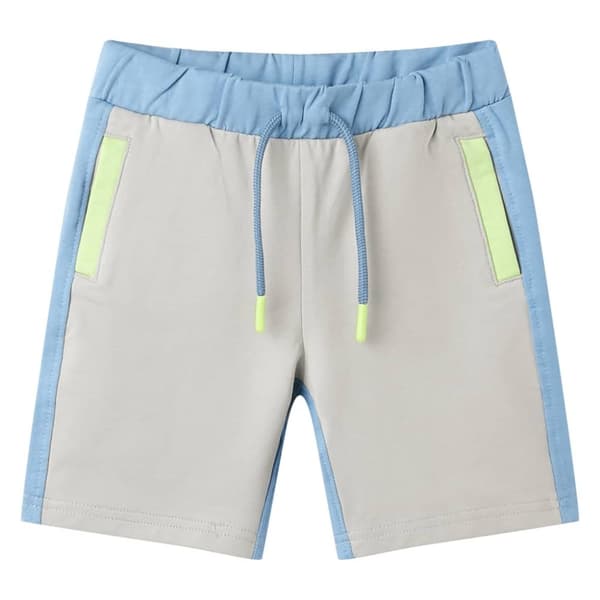vidaXL Shorts til børn str. 116 med snøre blå