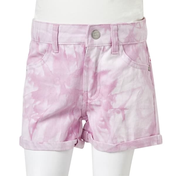 vidaXL Shorts til børn str. 104 lyserød