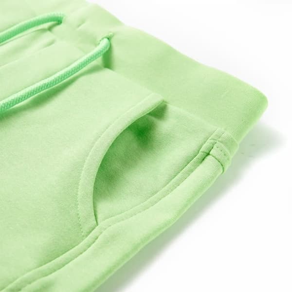 vidaXL Barnshorts fluogrön 104