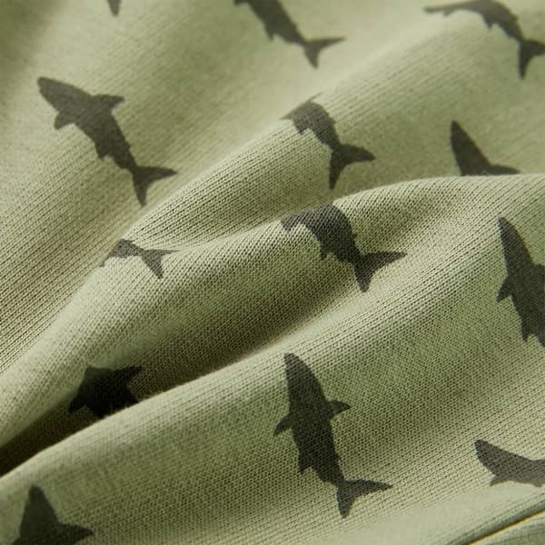 vidaXL Barnshorts med snöre blandad ljus khaki 128