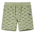 Miniatyrbild 1 av 8: vidaXL Barnshorts med snöre blandad ljus khaki 128
