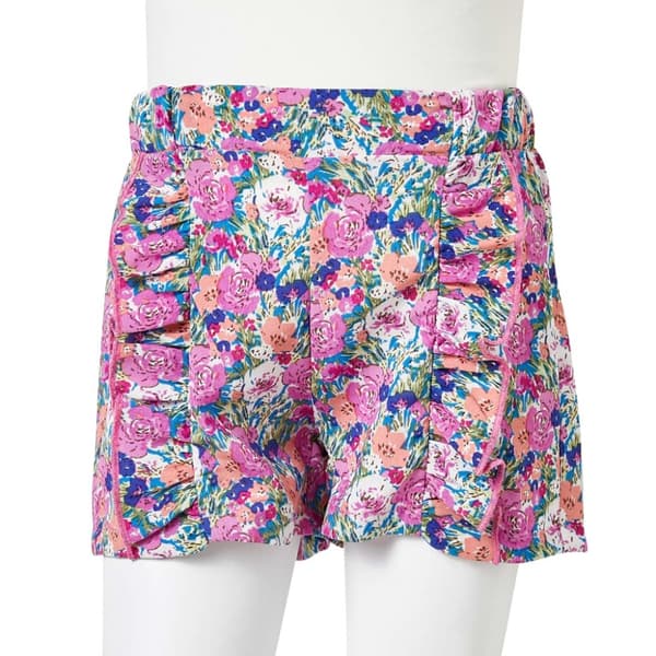 vidaXL Barneshorts fuchsia 128