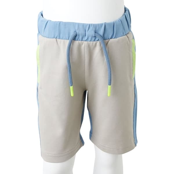 vidaXL Barneshorts med snor blå 128