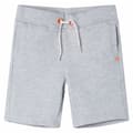 Miniatyrbilde 1 av 9: vidaXL Barneshorts med snor grå 140